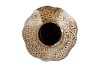 DANA BROWN CAT EYE VASE BUBBLE 30X30X35CM