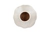DANA WHITE PEARL MOONFACE VASE BUBBLE 25X25X30CM