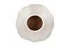 DANA WHITE PEARL MOONFACE VASE BUBBLE 30X30X35CM