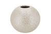 DANA WHITE PEARL MOONFACE VASE 25X25X30CM