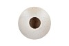 DANA WHITE PEARL MOONFACE VASE 25X25X30CM