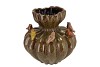 BIRD VASE WILD BROWN 29X29X28CM