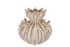 BIRD VASE WHITE SAND STRUCTURE 22X22X21CM