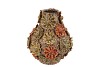 RIVA WILD BROWN VASE FLOWER ALLOVER 26X26X28CM