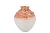 QUINTY RUST VASE TIE-DYE 26X26X26CM