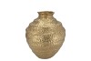 QUINTY GOLD VASE 26X26X26CM
