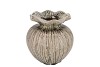 LOUI GREEN VASE ACTIVE GLAZE 19X95X20CM