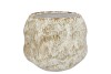 MONTE WHITE SAND POT 20X20X16CM