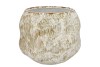 MONTE WHITE SAND POT 25X25X21CM