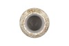 MONTE WHITE SAND VASE NECK 18X18X31CM