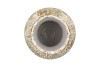 MONTE WHITE SAND VASE NECK 22X22X37CM