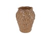 CODY BROWN VASE 22X22X25CM