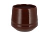MICCO DARK BROWN POT 19X19X15CM
