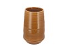 MICCO BROWN VASE 13X13X20CM