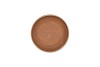 MICCO BROWN POT ROUND 16X16X7CM