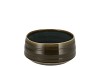 MICCO GREEN POT ROUND 16X16X7CM