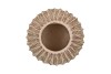 CODY BROWN VASE STRIPE 16X16X28CM