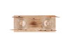 KATY RUST METAL RACK X-MAS T-LIGHT 23X8X21CM