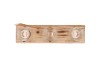 KATY RUST METAL RACK X-MAS T-LIGHT 30X8X20CM