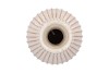 SUZE WHITE VASE CURVES 16X16X31CM