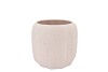 SIDNEY BEIGE BLEACHED POT 21X21X18CM
