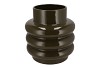 OXFORD OLIVE GREEN VASE BUBBLE 29X29X30CM