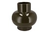 OXFORD OLIVE GREEN VASE CONE NECK 31X31X33CM