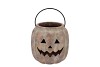 CONCRETE GOLDEN CANDLE H PUMPKIN 19X19X18CM