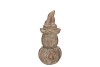 CONCRETE GOLDEN GNOME PUMPKIN 10X10X21CM