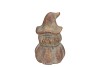 CONCRETE GOLDEN GNOME PUMPKIN 9X9X14CM