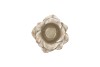 CONCRETE SAINT ANTIQUE GREY POT ROSE 17X17X12CM