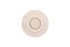 CONCRETE WHITE CANDLE HOLDER ROUND 13X13X6CM