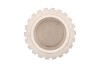 CONCRETE WHITE CANDLE HOLDER LONG 24X24X24CM
