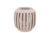 CONCRETE WHITE CANDLE HOLDER LONG 16X16X16CM