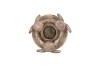 CONCRETE GOLDEN CANDLE HOLDER ANGELS 16X16X12CM