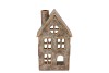 CONCRETE GOLDEN HOUSE DECO 16X10X28CM