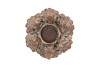 CONCRETE GOLDEN POT XMAS TREE 20X21X14CM