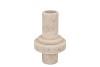 CONCRETE WHITE VASE TUBE 16X16X25CM