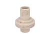 CONCRETE WHITE VASE TUBE 16X16X19CM