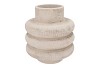CONCRETE WHITE VASE BUBBLE 29X29X30CM