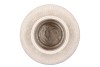 CONCRETE WHITE VASE BUBBLE 29X29X30CM