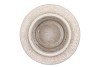 CONCRETE WHITE VASE 39X39X28CM