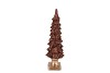 SIA BROWN XMAS TREE 11X11X36CM
