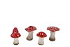 WONDERLAND RED MUSHROOM  ASS 8X8X10CM