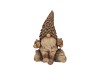 WONDERLAND NATURAL XMAS SANTA ACORN 12X8X18CM