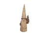 WONDERLAND NATURAL XMAS SANTA TREE  11X9X31CM