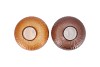 MARLY AMBER BROWN VASE NECK ASS 18X18X23CM