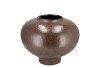 MERLIN BROWN VASE BOL 25X21CM