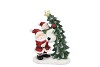 YULE SANTA LIGHT UP W BATTERY 17X9X21CM