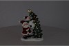 YULE SANTA LIGHT UP W BATTERY 17X9X21CM